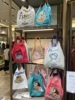 日本Ball Chain环保甜甜圈帆布手提包单肩斜挎购物袋