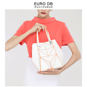 eurodb包包女春夏，小众流行原创菱形手提包，大容量个性单肩腋下包