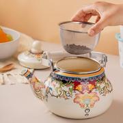 烧水壶泡茶专用小型迷你煮奶茶壶带滤网茶隔瓦斯电磁炉用