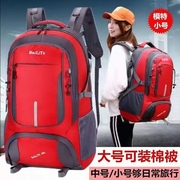 超大容量防水双肩包男旅行背包女行李，打工出门背囊休闲登山包