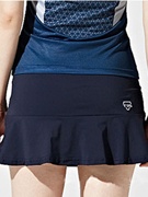 韩国羽毛球服女粉红色短裤，网球乒乓球跑步运动白短裙(白短裙)速干