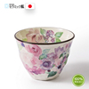 日本ceramic蓝美浓烧茶具手工陶瓷茶杯男女日式樱花花茶杯子