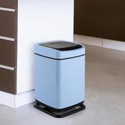 智能感应多色客厅卫生间防水有盖自动欧式不锈钢办公室分类垃圾桶