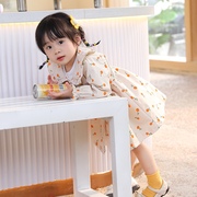 女童春季风衣外套2023韩版开衫上衣中小儿童宝宝洋气外出秋装