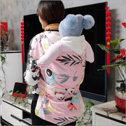 老式背带传统婴儿宝宝背袋，云南贵州背小孩，的背带冬季外出加厚背扇