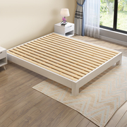 榻榻米床架无床头实木床，日式民宿家具排骨架，床架可定制实木床架子