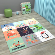 婴儿童拼接式爬行垫卧室客厅，加厚泡沫地垫，家用拼图玩具地板游戏垫