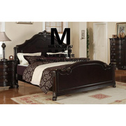 玛雅实木家具美式乡村实木床1.8米欧式1.5米单人床卧室双人床