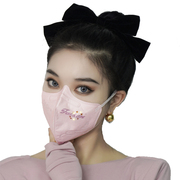 香港foison扶昇明星款3d创意，口罩透气瘦脸时尚kn95少女最爱