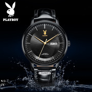 品牌手表全自动机械表防水真皮表带商务男士手表男表