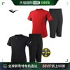 韩国直邮Everlast 健身套装 短袖T恤+梭织 7分 短裤 包装 E-184U+