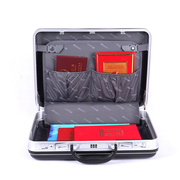 abs手提密码箱铝框商务公文箱文件证件资料旅行登机行李收纳箱子