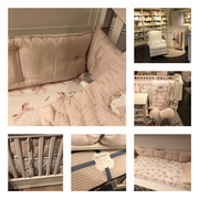 pottery barn kids婴幼儿床围leander stokk圆床可用美国直邮