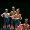欢庆渔鼓儿童演出服表演服装唧唧鱼儿跃六一幼儿现代舞服女童