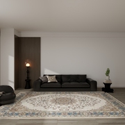 子凡地毯客厅加厚美式卧室，床边地垫复古法式大面积全铺高级