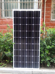 A级单晶100w电池板太阳能电池组件光伏发电系统照明
