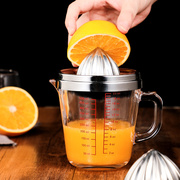 手动榨汁器橙子压榨器家用小型柠檬榨汁机手压，榨汁杯便携式挤压器