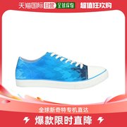 香港直邮潮奢Bikkembergs男运动鞋平底低帮系带蓝色休闲百搭舒适