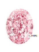 5A浅粉色椭圆形钻石裸石瑞士钻蛋形戒指戒面粉钻主石粉红宝石裸石