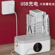 usb充电蓄电加热饭盒充电式自加热饭盒不用插电无注水便携学生用