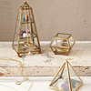 欧式玻璃首饰盒三层饰品，收纳复古首，饰珠宝盒手表珠宝展示架道具