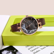 julius聚利时品牌带钻女表小巧水晶，米兰网带简约手链手镯手表
