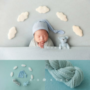 展会新生儿摄影主题z235儿童，拍照服装婴儿宝宝，拍摄帽子满月照道具