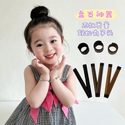 韩版儿童啪啪圈盘发器丸子头，神器小女孩扎头发饰品宝宝盘发棒