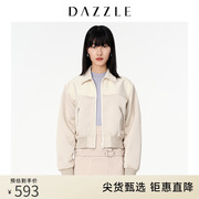 dazzle地素奥莱绣珠片刺绣短款夹克外套，女2d3f4091u