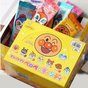 日本不二家面包超人，护齿水果单支棒棒糖(7个味道)*25组整盒价