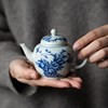 仿古青花茶壶单壶陶瓷功夫茶具小茶壶球孔过滤中式泡茶壶