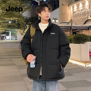 jeep吉普棉衣男款2024年冬季日系潮流面包服加厚保暖棉外套男