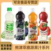 韩国进口熊津番茄汁饮料瓶装，葡萄汁柑橘味饮品橙汁500ml芦荟汁
