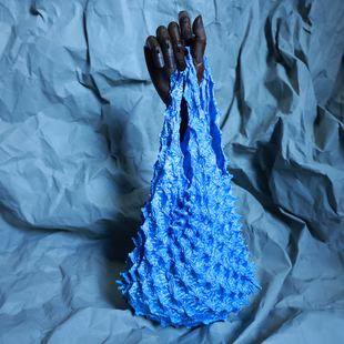 yeziod原创设计感个性便携迷你伸缩购物袋榴莲，包多彩(包多彩)刺猬海胆包