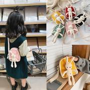 韩版2020时尚儿童包包可爱卡通单肩斜挎包兔子男女宝宝配饰包
