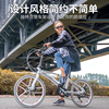 德国HITO品牌 j20/22寸双管铝合金折叠自行车碟煞男女可携式成人