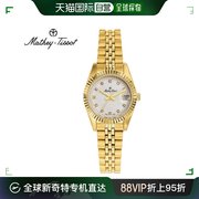 韩国直邮matthey-tissot女士金属链，手表d710pi