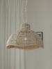 波西米亚复古卧室灯餐厅艺术灯饰网红灯具设计师法式复古木珠吊灯