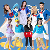 迪士尼唐老鸭黛西米老鼠cosplay服装大人儿童亲子卡通演出表演服