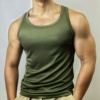 修身速干男士背心无袖T恤健身外穿肌肉训练休闲背心男夏季运动衣