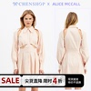 alice McCALL拼接长袖腰部镂空连衣裙春夏CHENSHOP设计师品牌