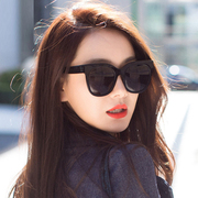 MOLGIRL韩版超大框手工板材潮花色墨镜明星网红款黑超太阳眼镜女
