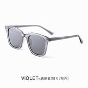 USHOW板材时尚太阳眼镜防紫外线变色开车墨镜男女黑框潮款眼镜