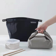 日式饭盒手提包手拎便当袋，饭盒袋子保温袋餐包饭，包手提(包手提)带饭上班族