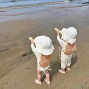 韩国ins儿童背包水大容量，男女孩抽拉式呲水宝宝打水仗玩具