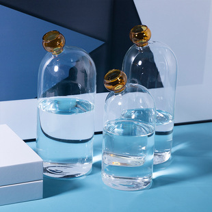 美式餐桌玻璃装饰品花瓶玻璃北欧收纳欧式花瓶创意花瓶