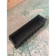 。黑色防静电工具箱，分隔零件盒分类盒整理箱料，400*117*90mm