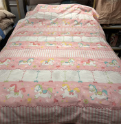 迎鹤单人床单纯棉卡通儿童床单全棉1.2米床学生宿舍上下铺小床单