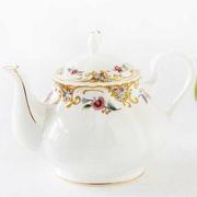 欧式茶具下午茶茶具，陶瓷茶壶英式茶具，骨瓷咖啡壶花茶壶