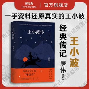 正版王小波传 房伟 经典传记新修版 梁鸿序言导读 王德威孙郁 革命星空下的“坏孩子”  黄金时代名人图书